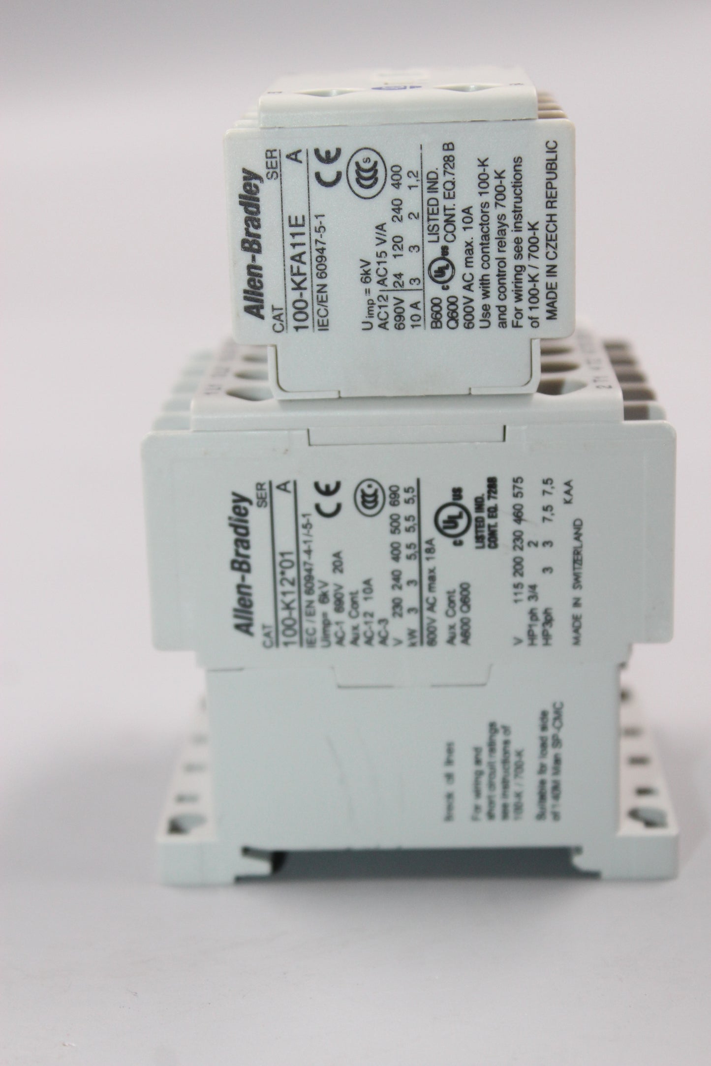 PREOWNED | ALLEN-BRADLEY | 100-K1201 100-KFA11E |