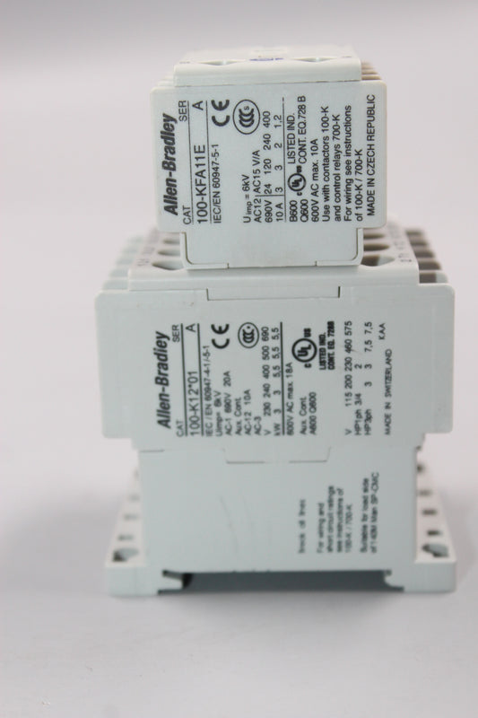 PREOWNED | ALLEN-BRADLEY | 100-K1201 100-KFA11E |