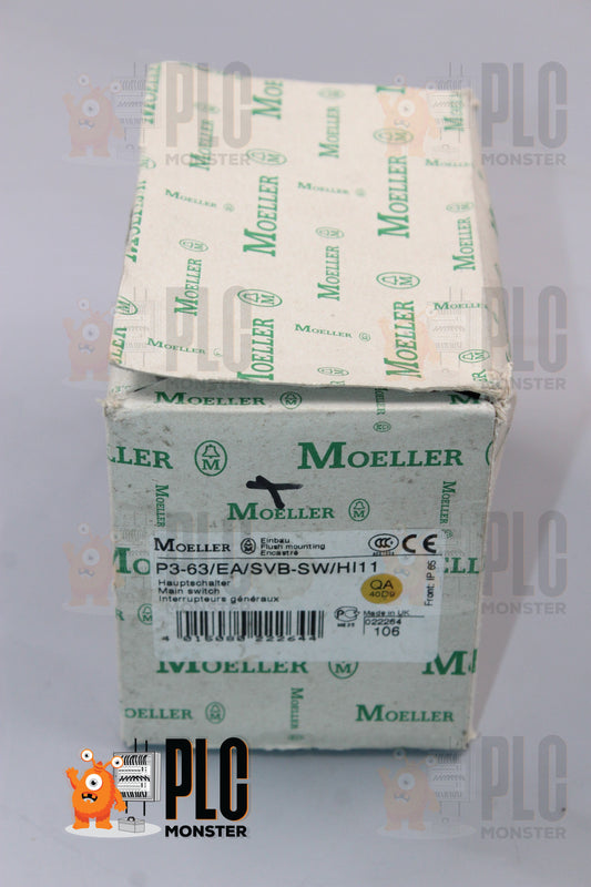 NEW | MOELLER | P3-63/EA/SVB-SW/HI11 |