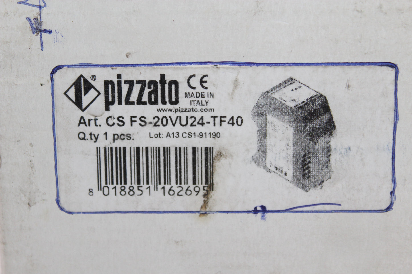 NEW | PIZZATO | CS FS-20VU24-TF40 |