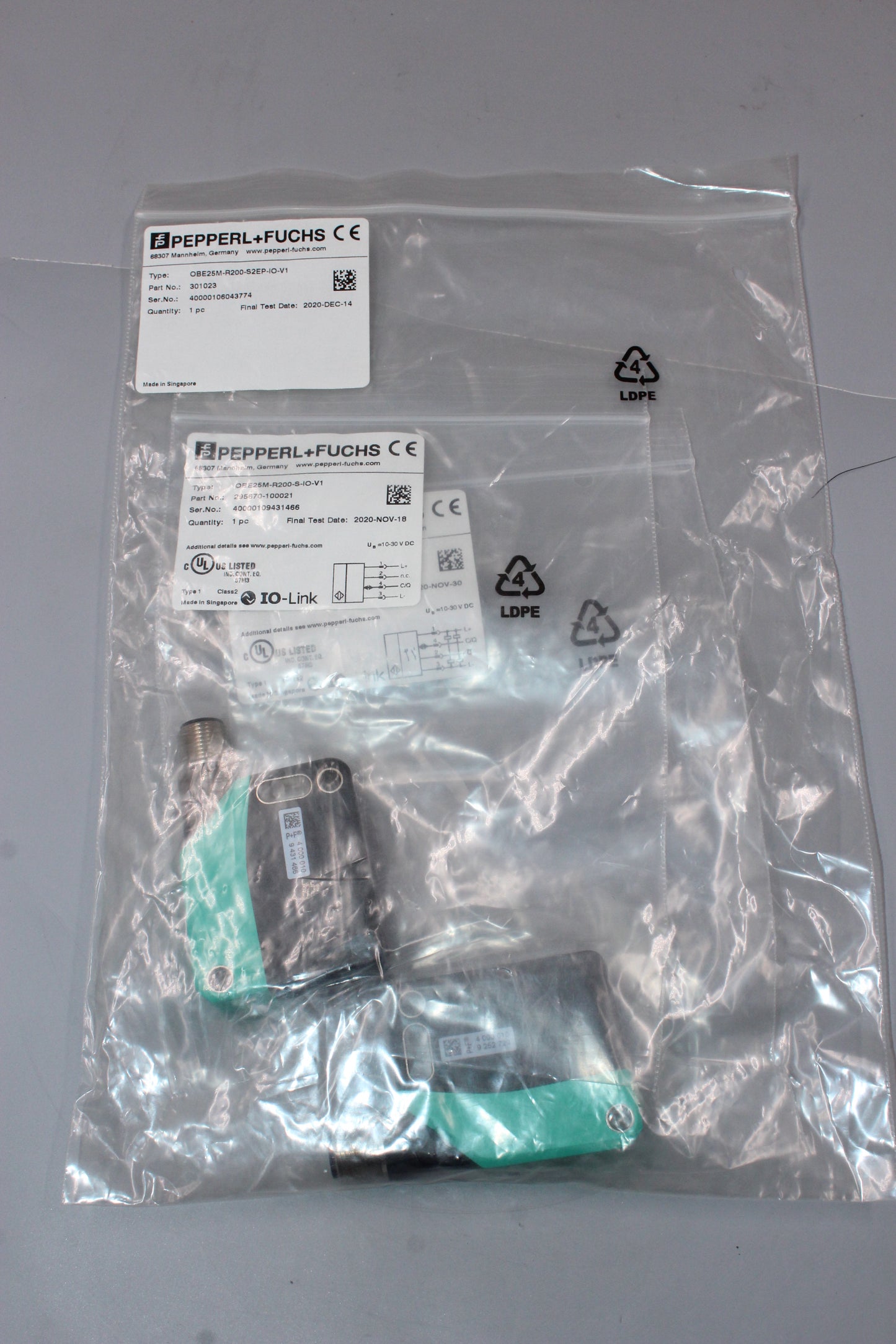 NEW | Pepperl+Fuchs | OBE25M-R200-S2EP-IO-V1 |