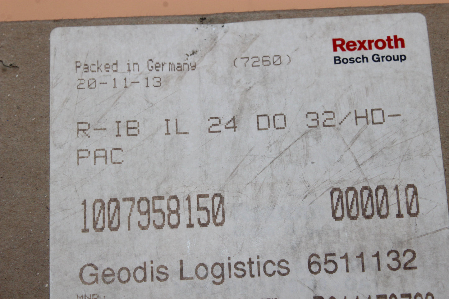 NEW | REXROTH | R-IB IL 24 DO 32#HD-PAC |