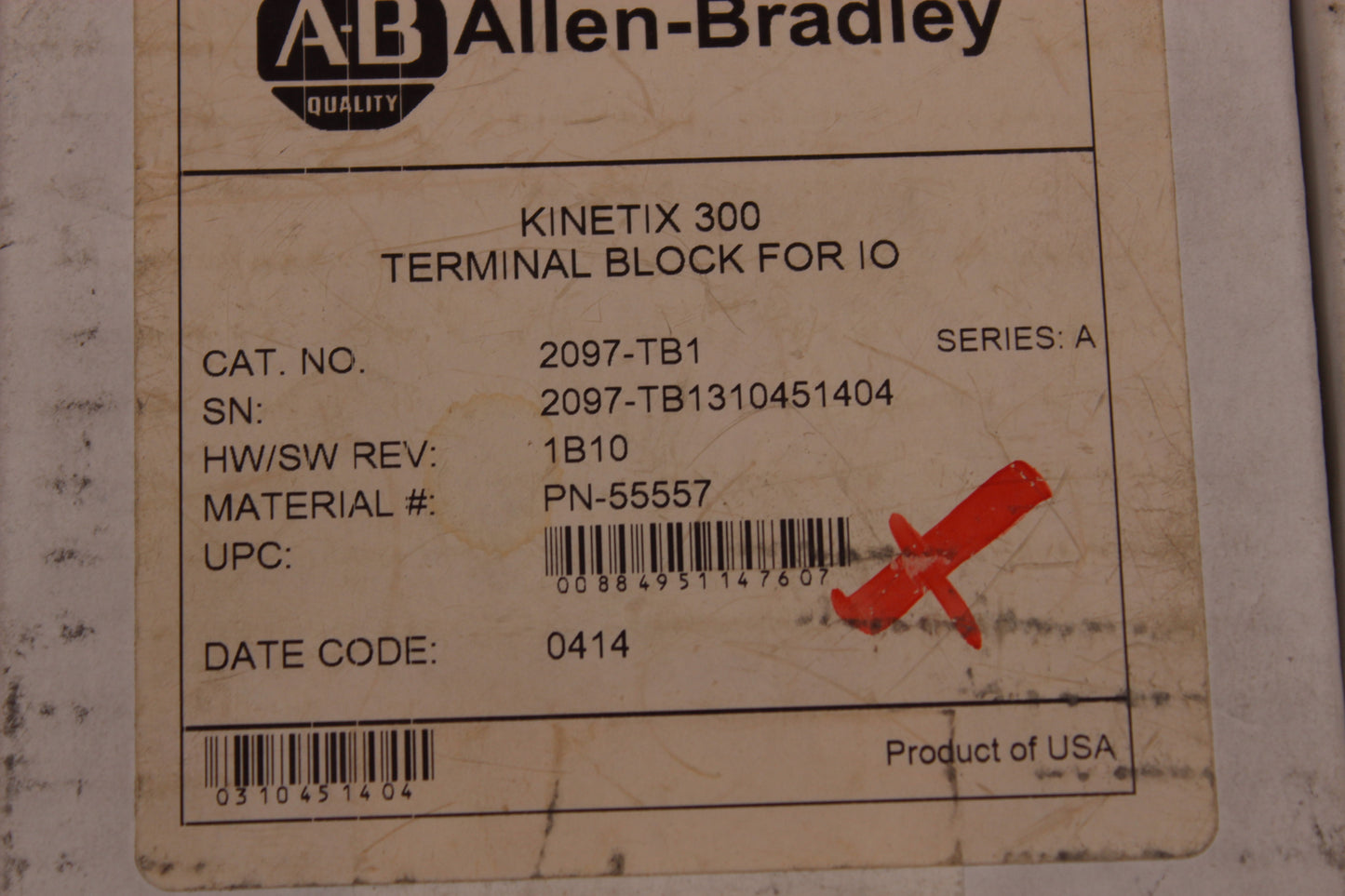 NEW | ALLEN-BRADLEY | 2097-TB1 |