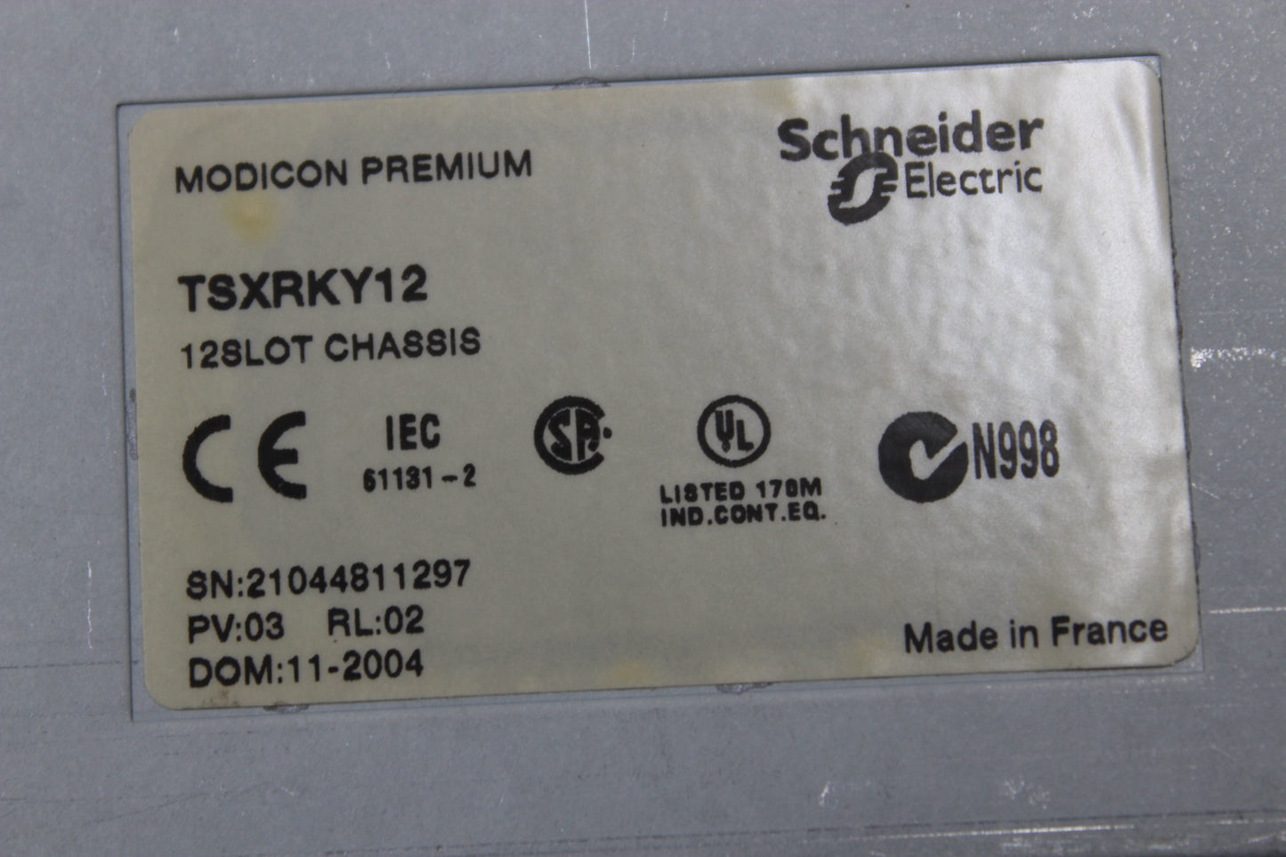 NEW | SCHNEIDER ELECTRIC | TSXRKY12 |