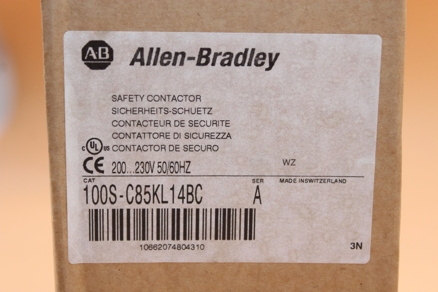 NEW | ALLEN BRADLEY | 100S-C85KL14BC |
