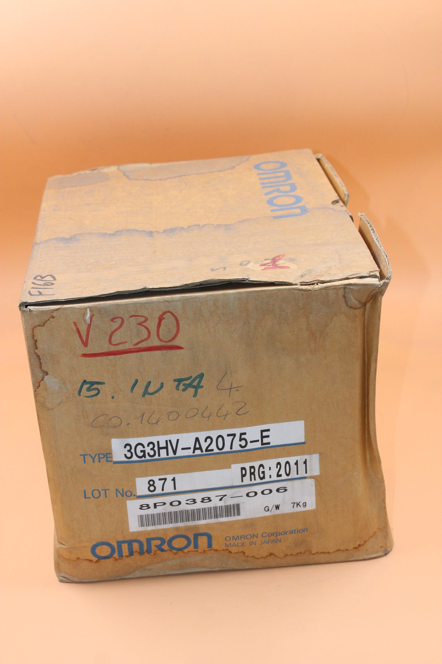 NEW | OMRON | 3G3HV-A2075-E |