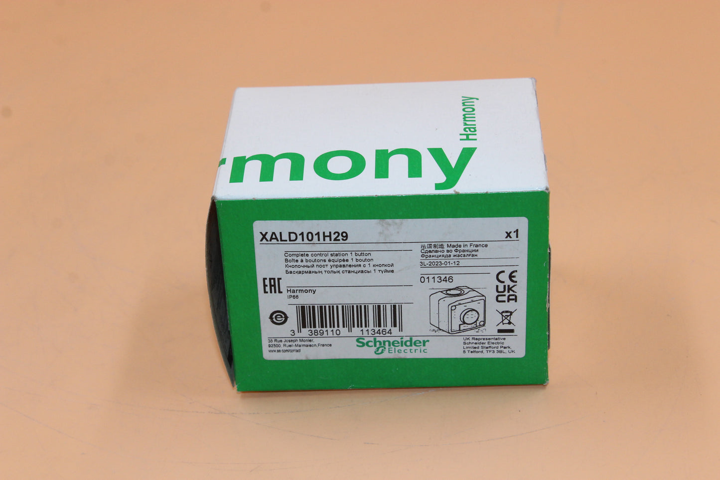 NEW | SCHNEIDER ELECTRIC | XALD101H29 |