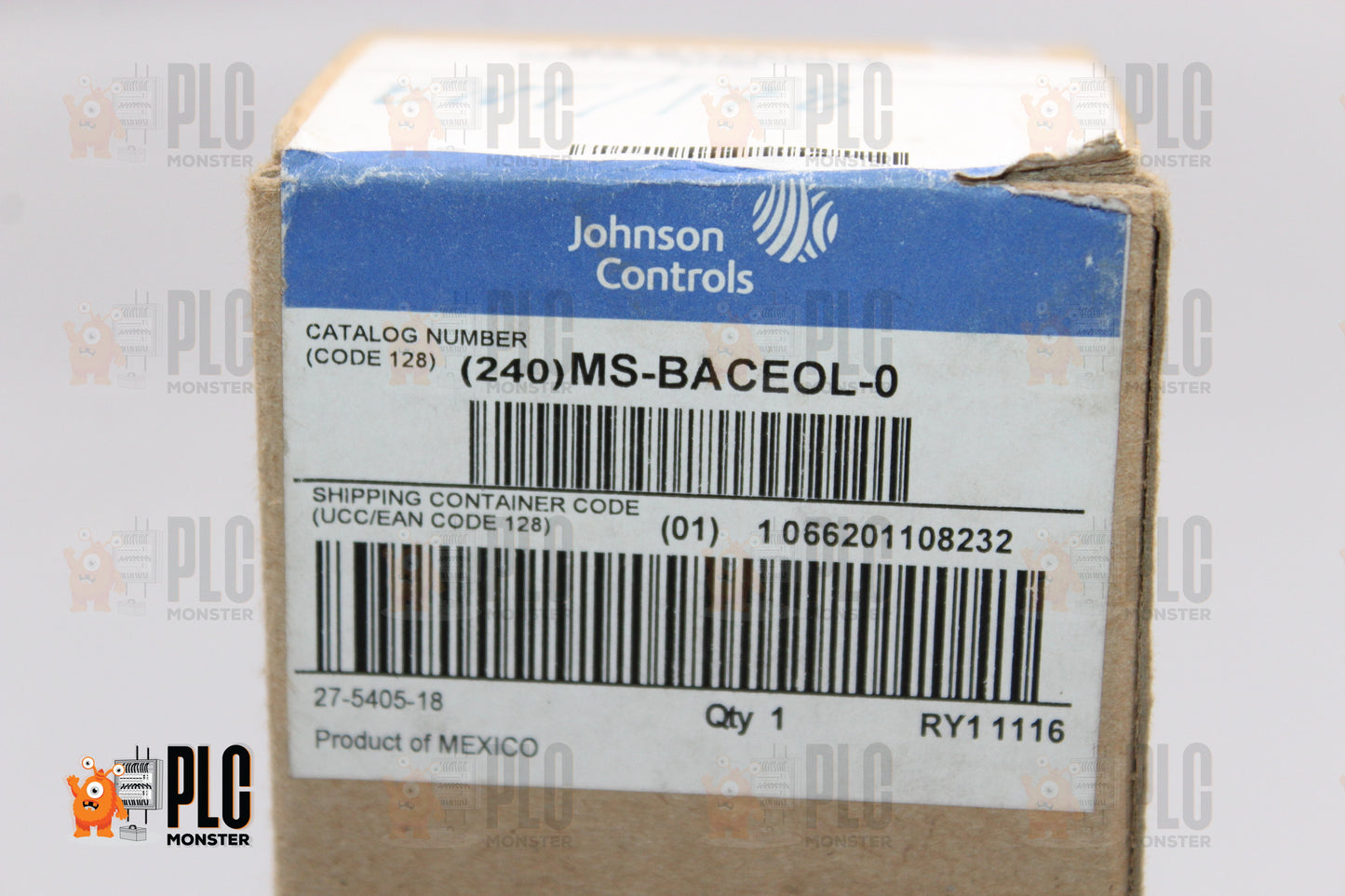 NEW SEALED BOX | JOHNSON | MS-BACEOL-0 |