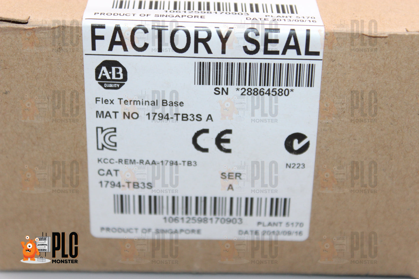 NEW OPEN BOX | ALLEN-BRADLEY | 1794-TB3S |