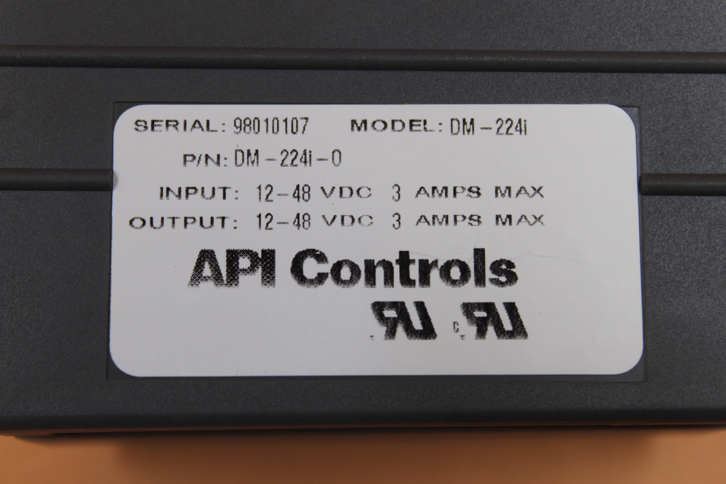 NEW | API CONTROLS | DM-224I-O |