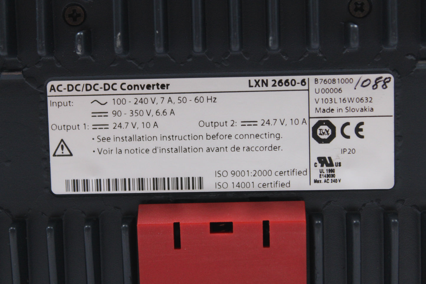 NEW OPEN BOX | CONVERT | LXN 2660-6 |