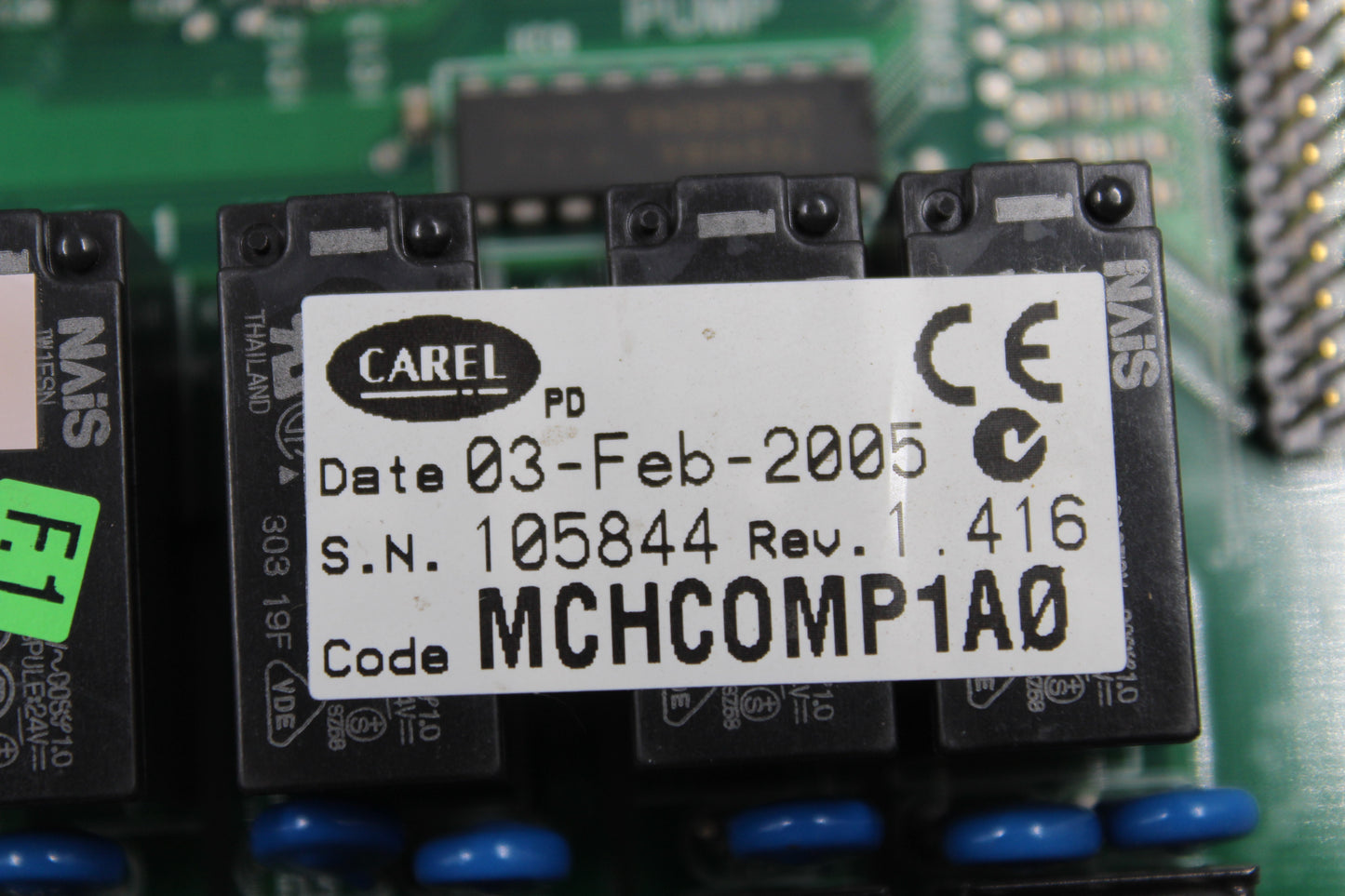PREOWNED | CAREL | MCHCOMP1A0 |