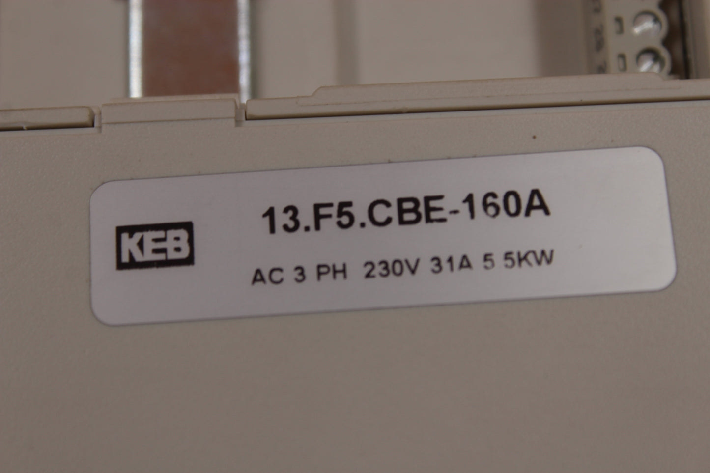 NEW | KEB | F5 13F5CBE-160A |
