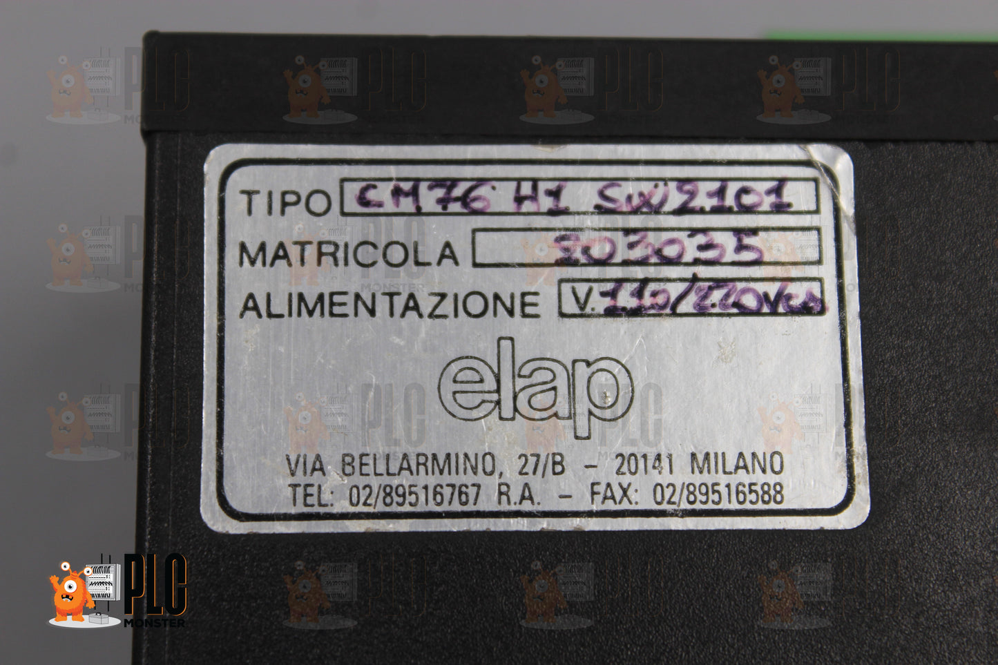 NEW | ELAP | CM76 |