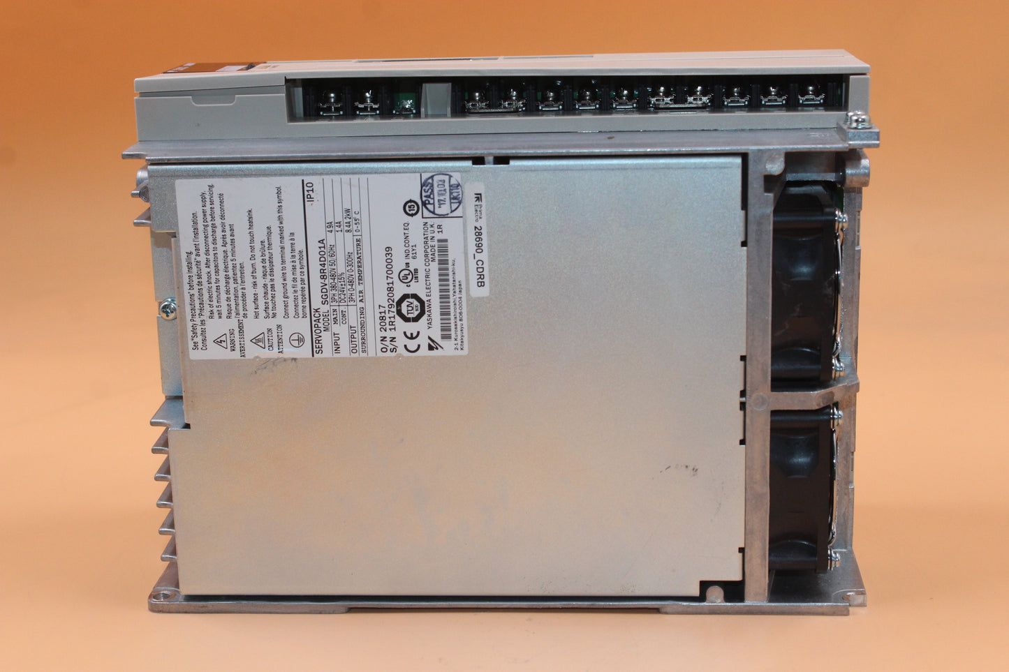 PREOWNED | YASKAWA | SGDV-8R4D01A |