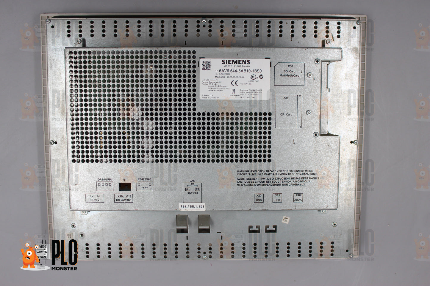 NEW NO BOX | SIEMENS | 6AV6 644-5AB10-1BS0 |
