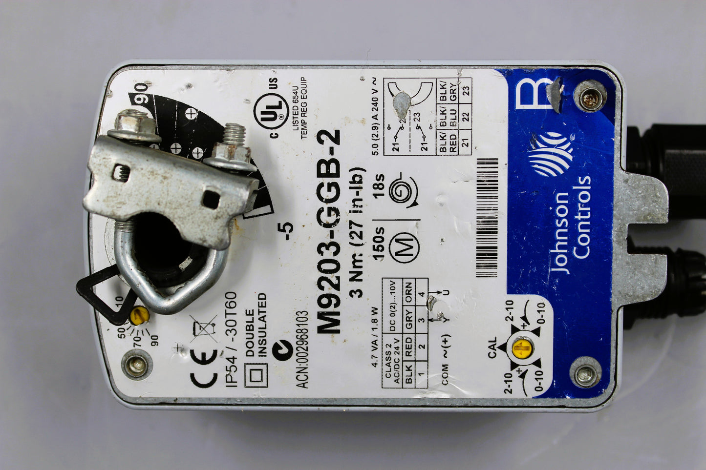 PREOWNED | JOHNSON CONTROL | M9203-GGB-2 |