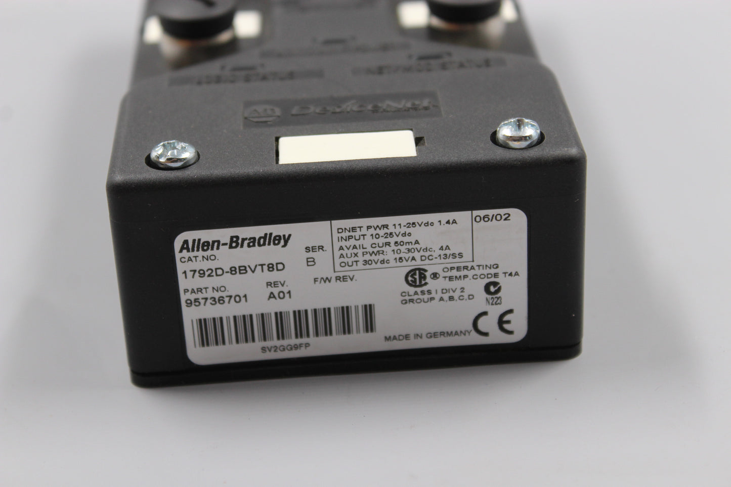 NEW | ALLEN-BRADLEY | 1792D-8BVT8D |