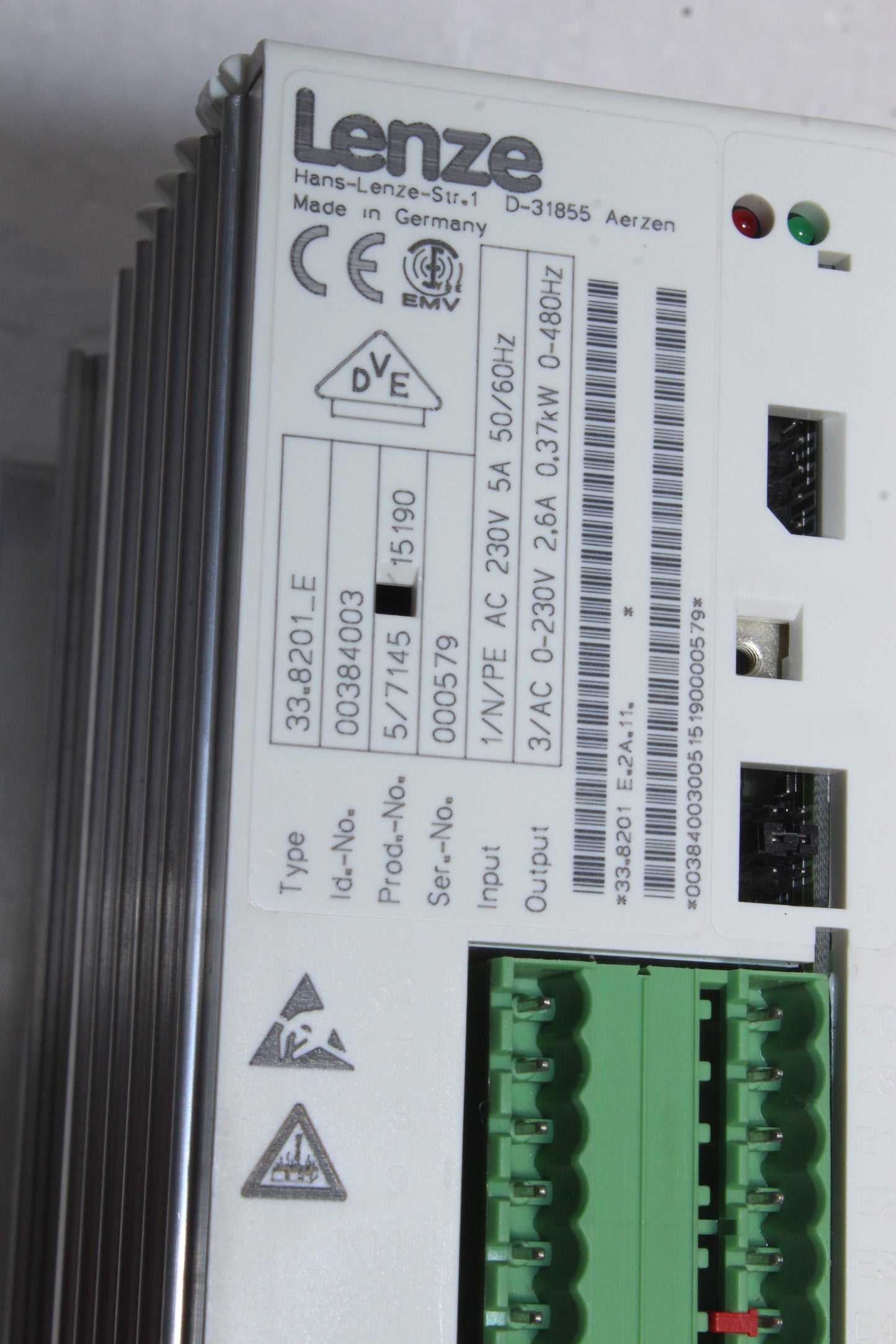 NEW | Lenze | 33.8201_E |