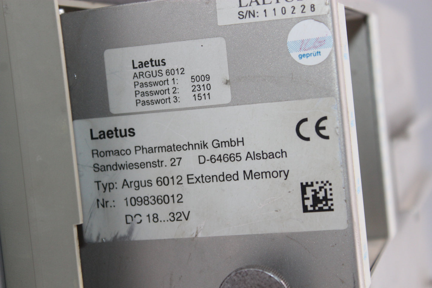 PREOWNED | LAETUS | ARGUS 6012 |