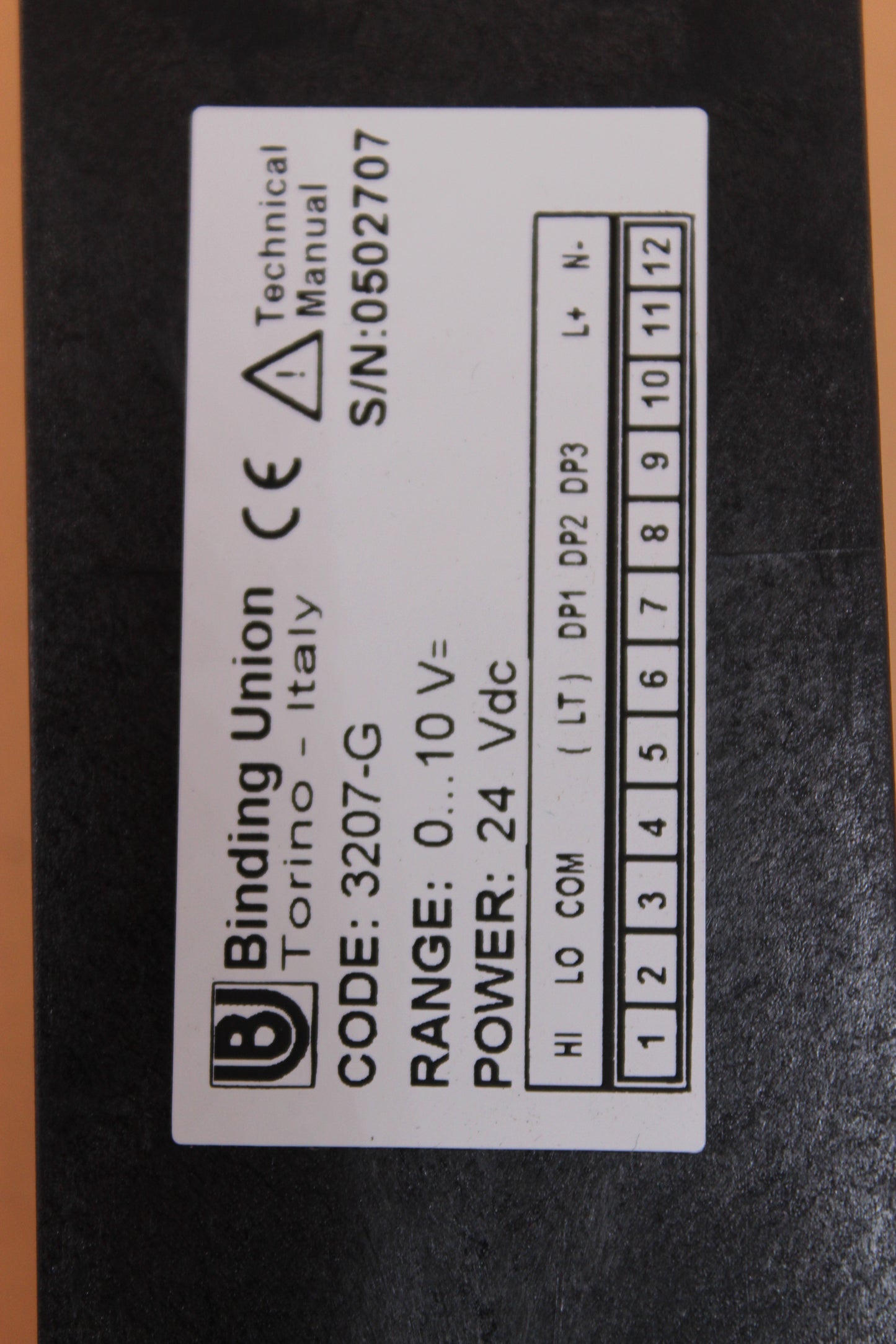 NEW | BINDING UNION | 3207-G |