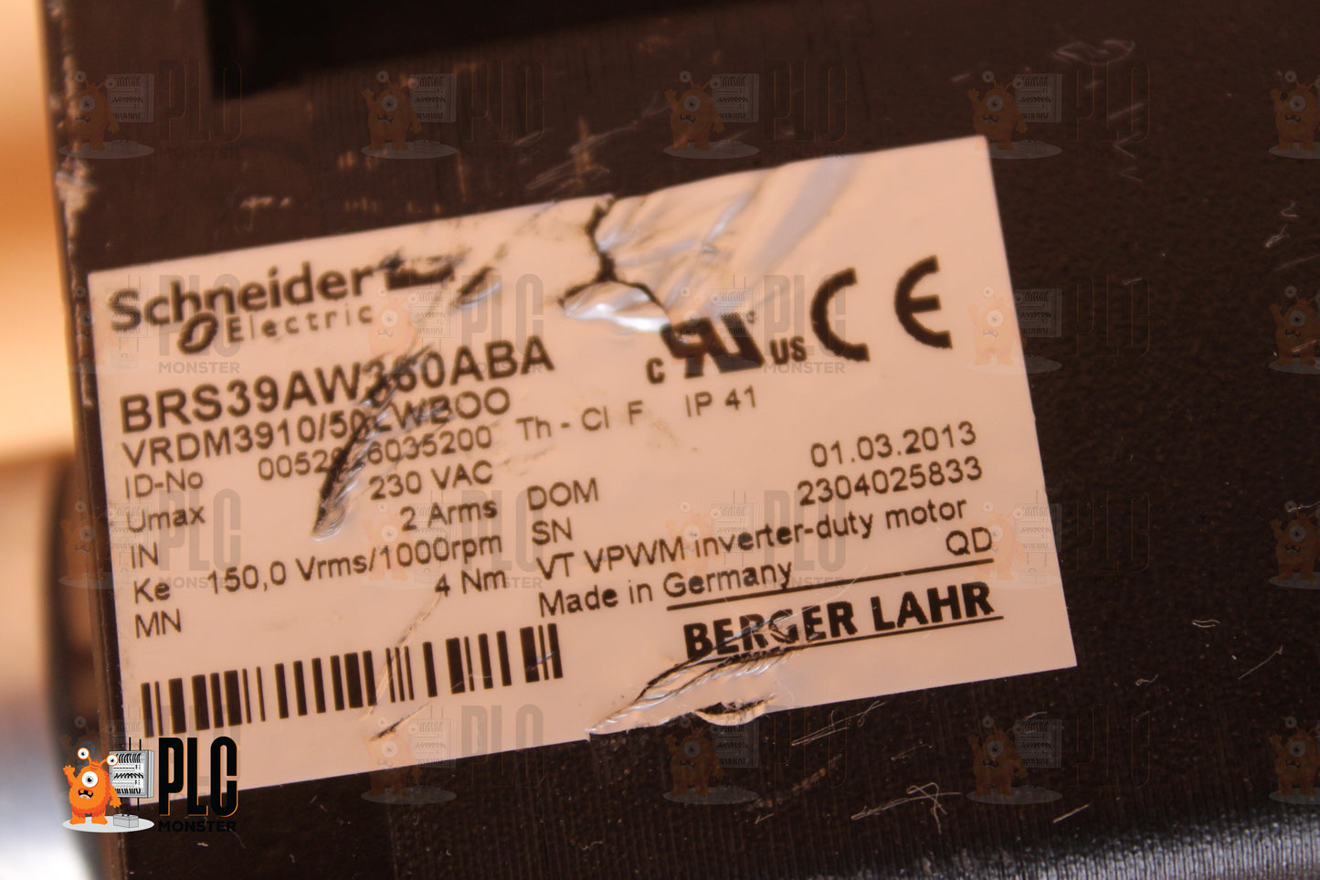PREOWNED | SCHNEIDER ELECTRIC | BRS39AW360ABA |