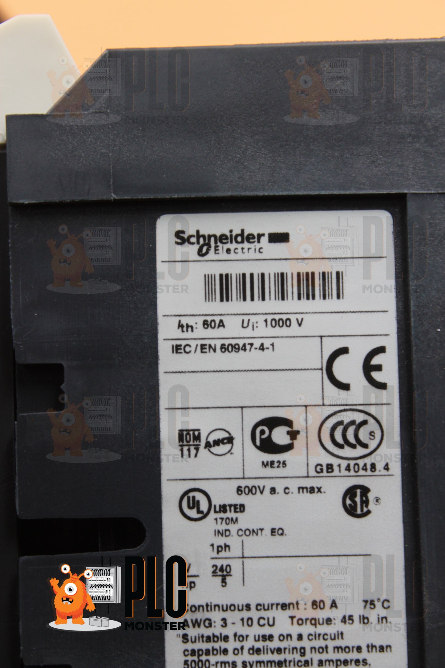 NEW | SCHNEIDER ELECTRIC | LP1 D40008ED |