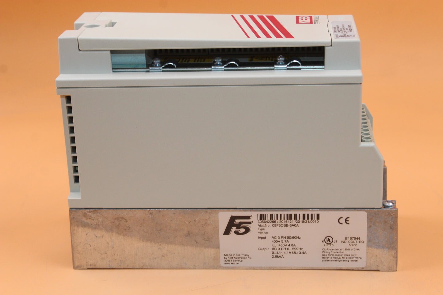 NEW | KEB | F5 09F5CBB-3A0A |