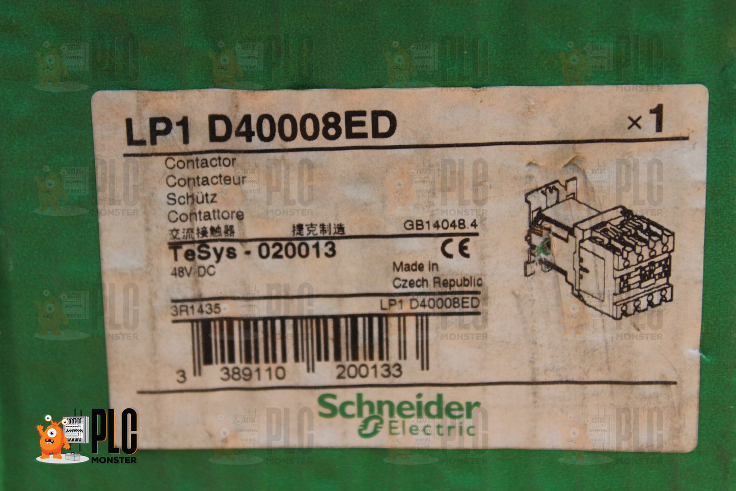 NEW | SCHNEIDER ELECTRIC | LP1 D40008ED |