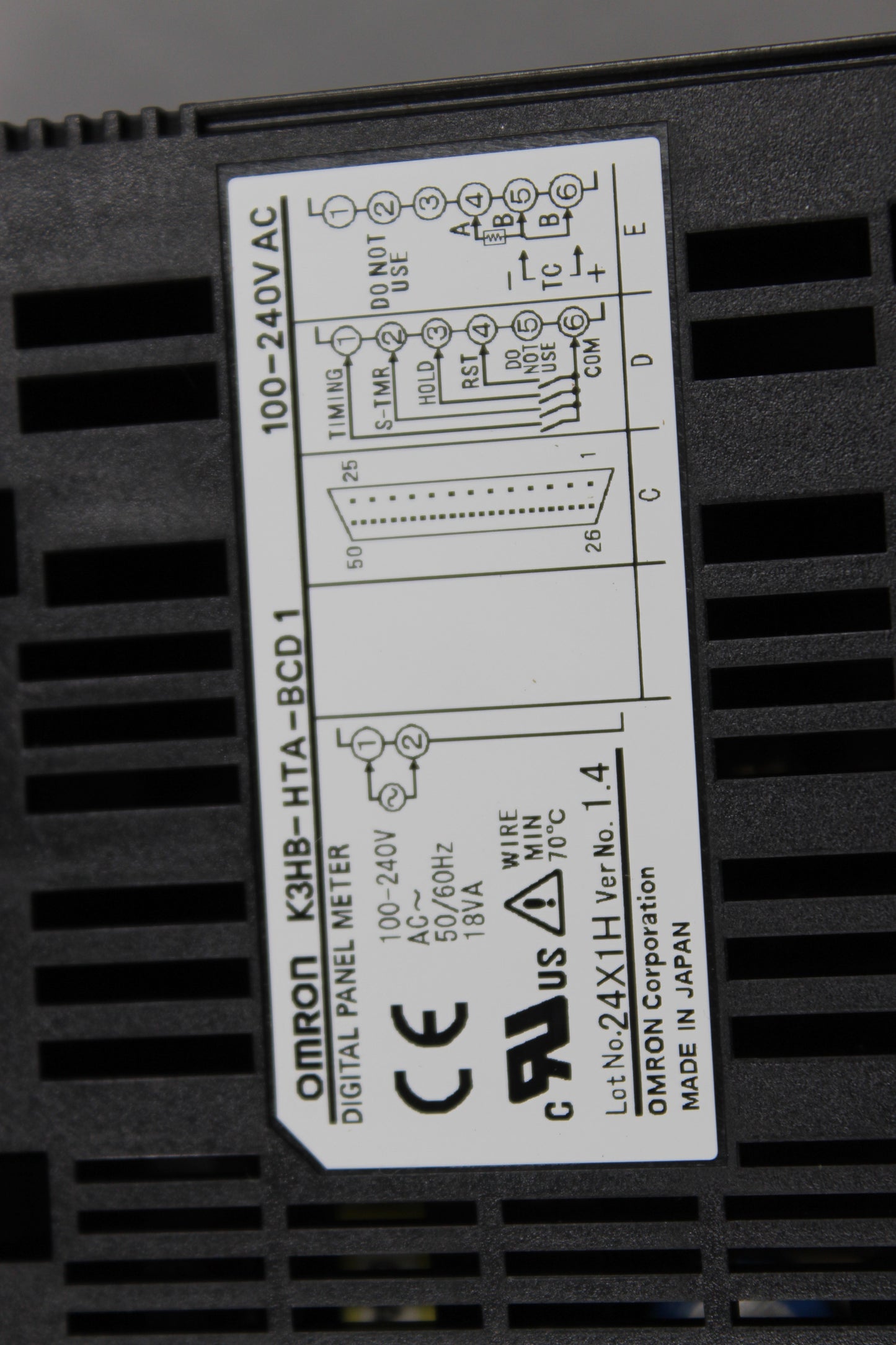 NEW | OMRON | K3HB-HTA-BCD1 |