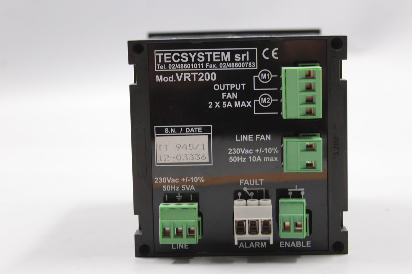 NEW | TECSYSTEM | VRT200 |