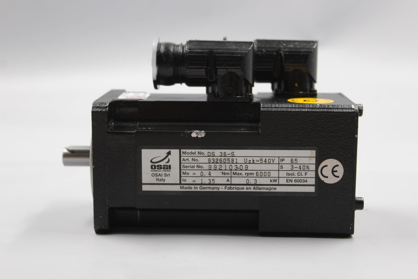 NEW OPEN BOX | OSAI | DS 36-S   SN99210309 |