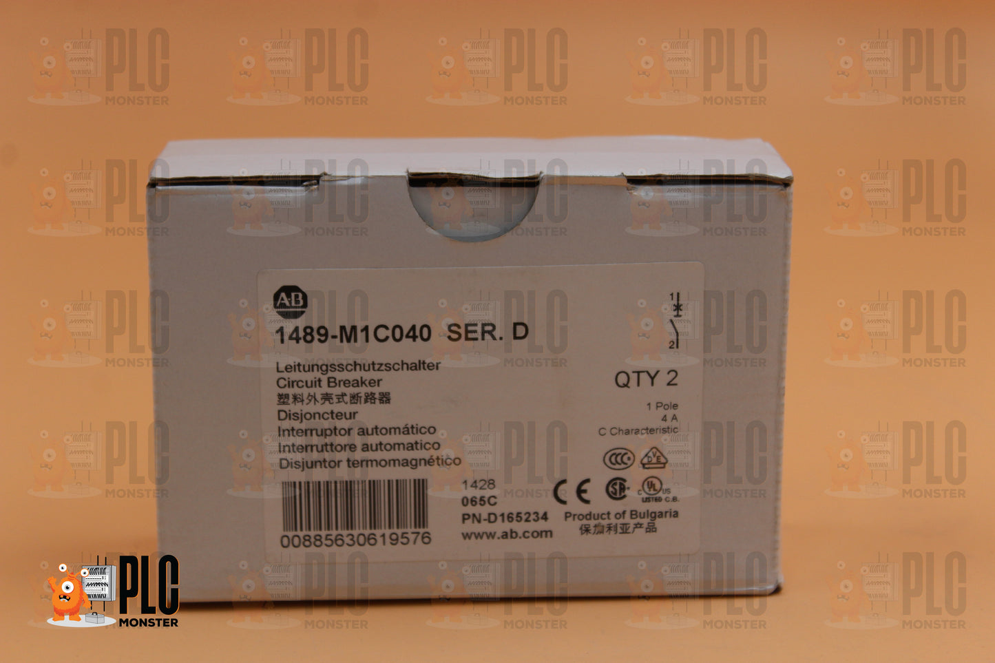 LOT OF 2 | NEW | Allen-Bradley | 1489-M1C040 |