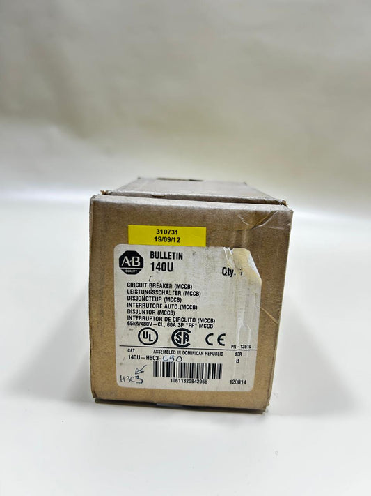 NEW OPEN BOX | ALLEN-BRADLEY | 140U-H3C3-C50 |