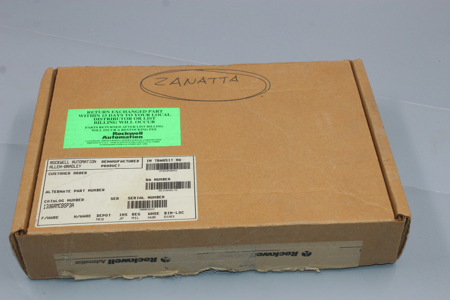 NEW | ALLEN-BRADLEY | 1336RMCBSP3A |