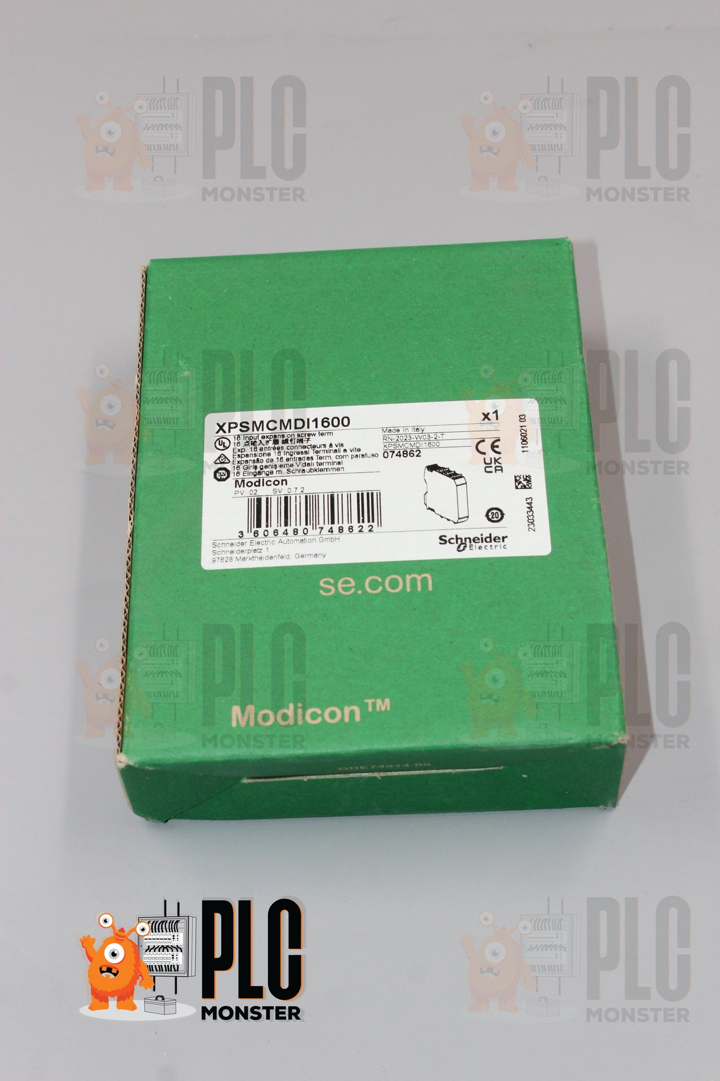 NEW OPEN BOX | SCHNEIDER ELECTRIC | XPSMCMDI1600 |