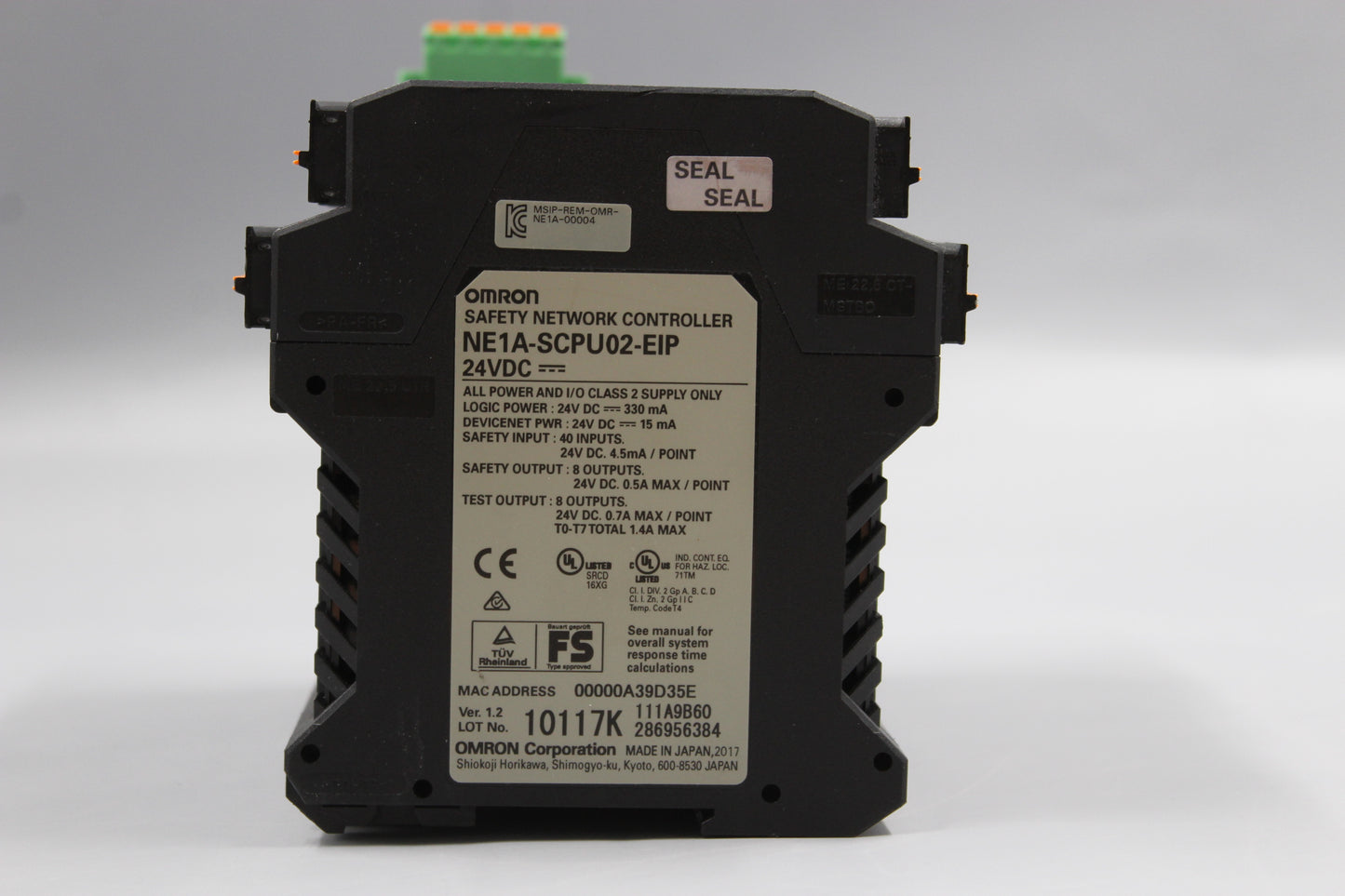 PREOWNED | OMRON | NE1A-SCPU02-EIP |