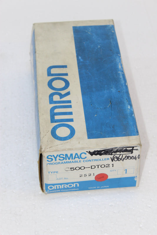 NEW OPEN BOX | OMRON | C500-DT021 |