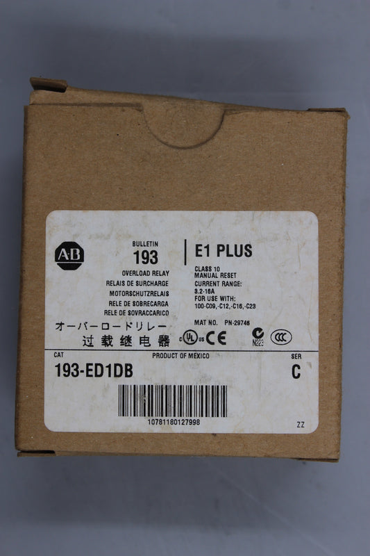 NEW | ALLEN-BRADLEY | 193-ED1DB  |