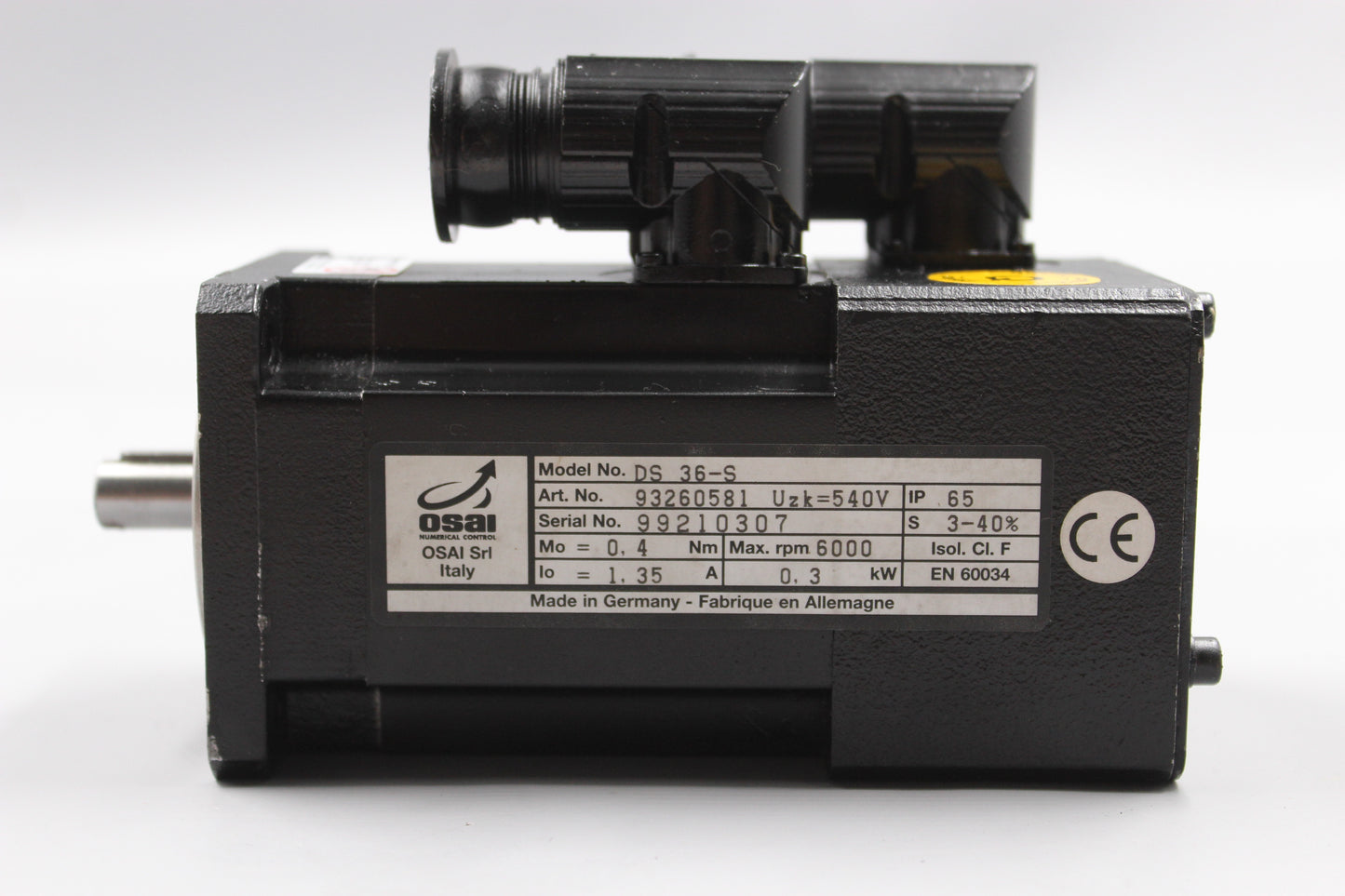 NEW OPEN BOX | OSAI | DS 36-S  SN99210307 |