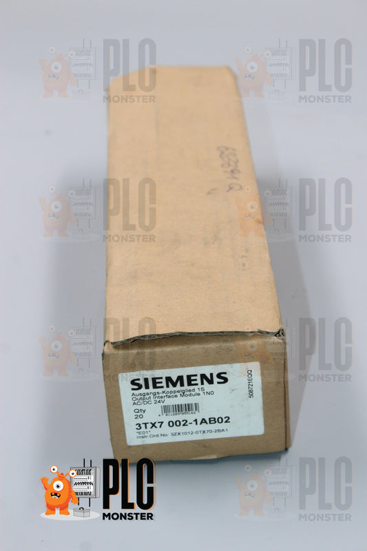 NEW | SIEMENS | 3TX7 002-1AB02 |