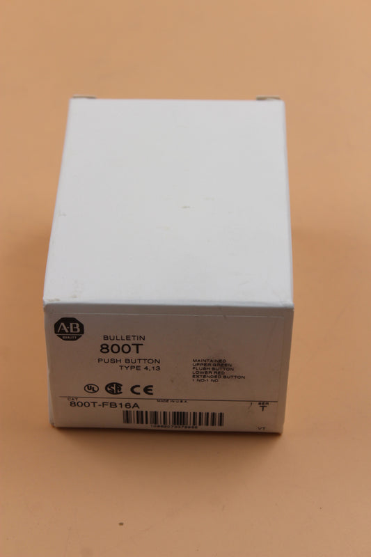 NEW | ALLEN BRADLEY | 800T-FB16A |