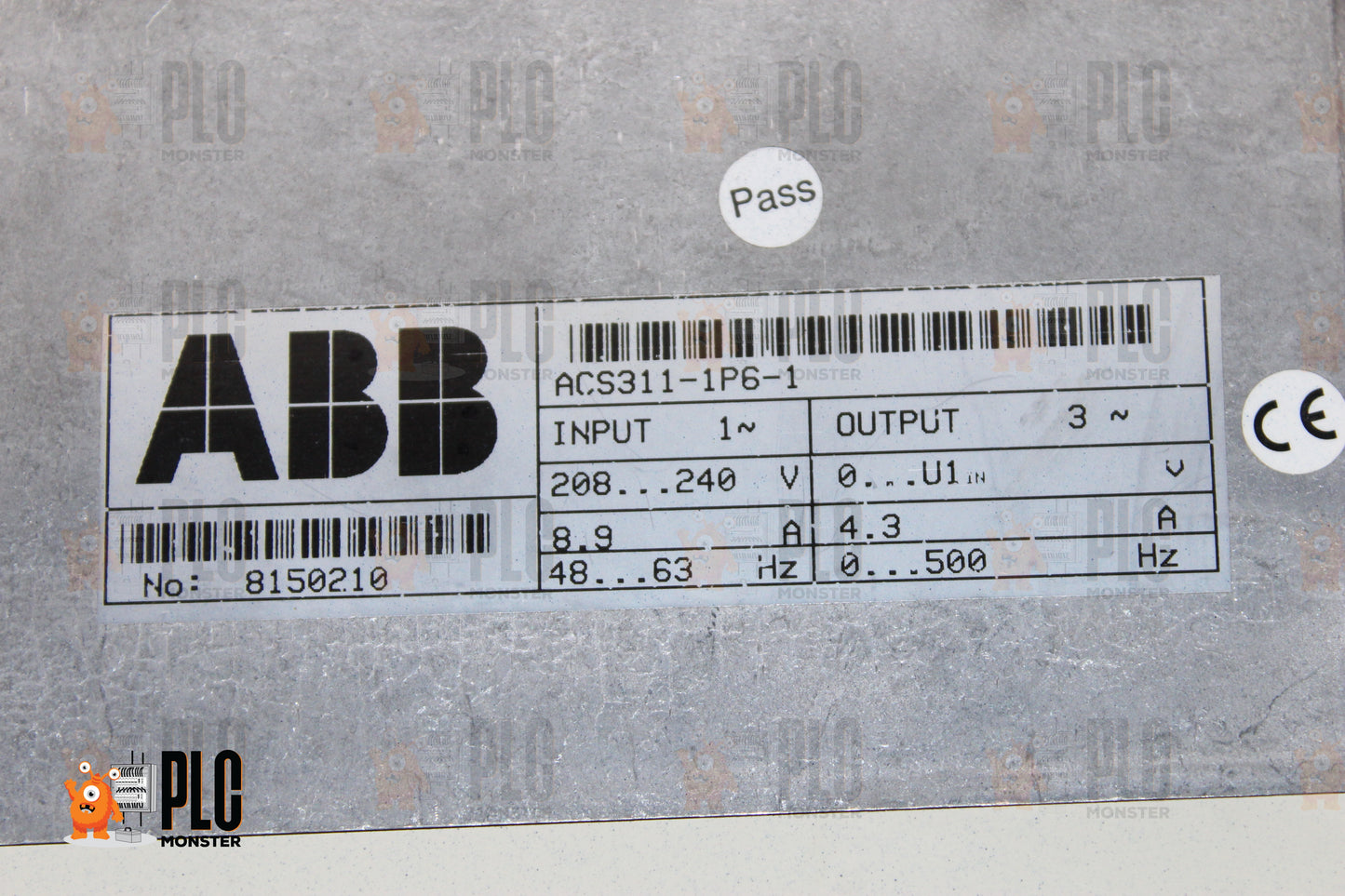 NEW | ABB | ACS311-1P6-1 |