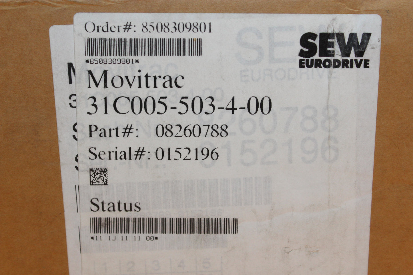 NEW | SEW | 31C005-503-4-00 |