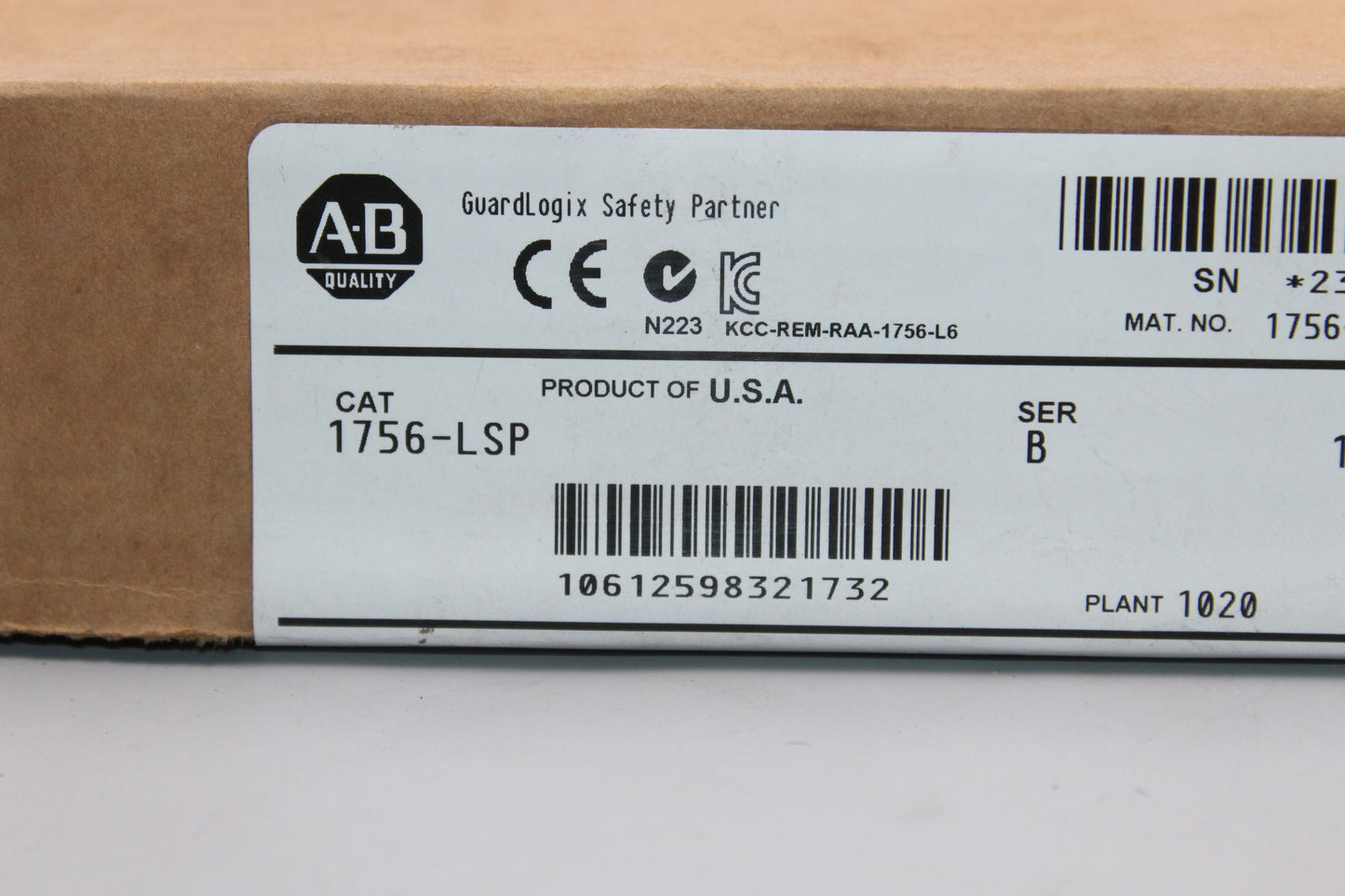 SEALED BOX - NEW | ALLEN-BRADLEY | 1756-LSP |