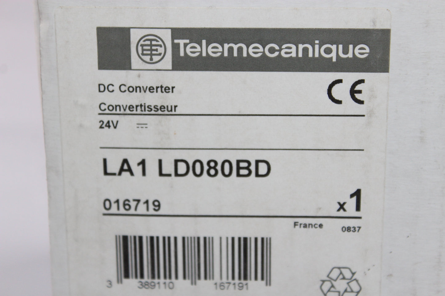 NEW | TELEMECANIQUE | LA1 LD080BD |