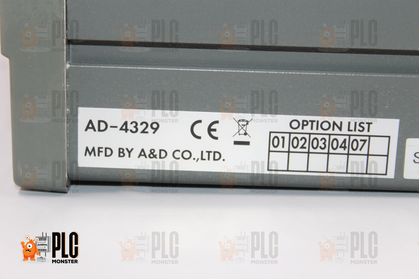PREOWNED | A&D | AD-4329K  SN N1515656 |