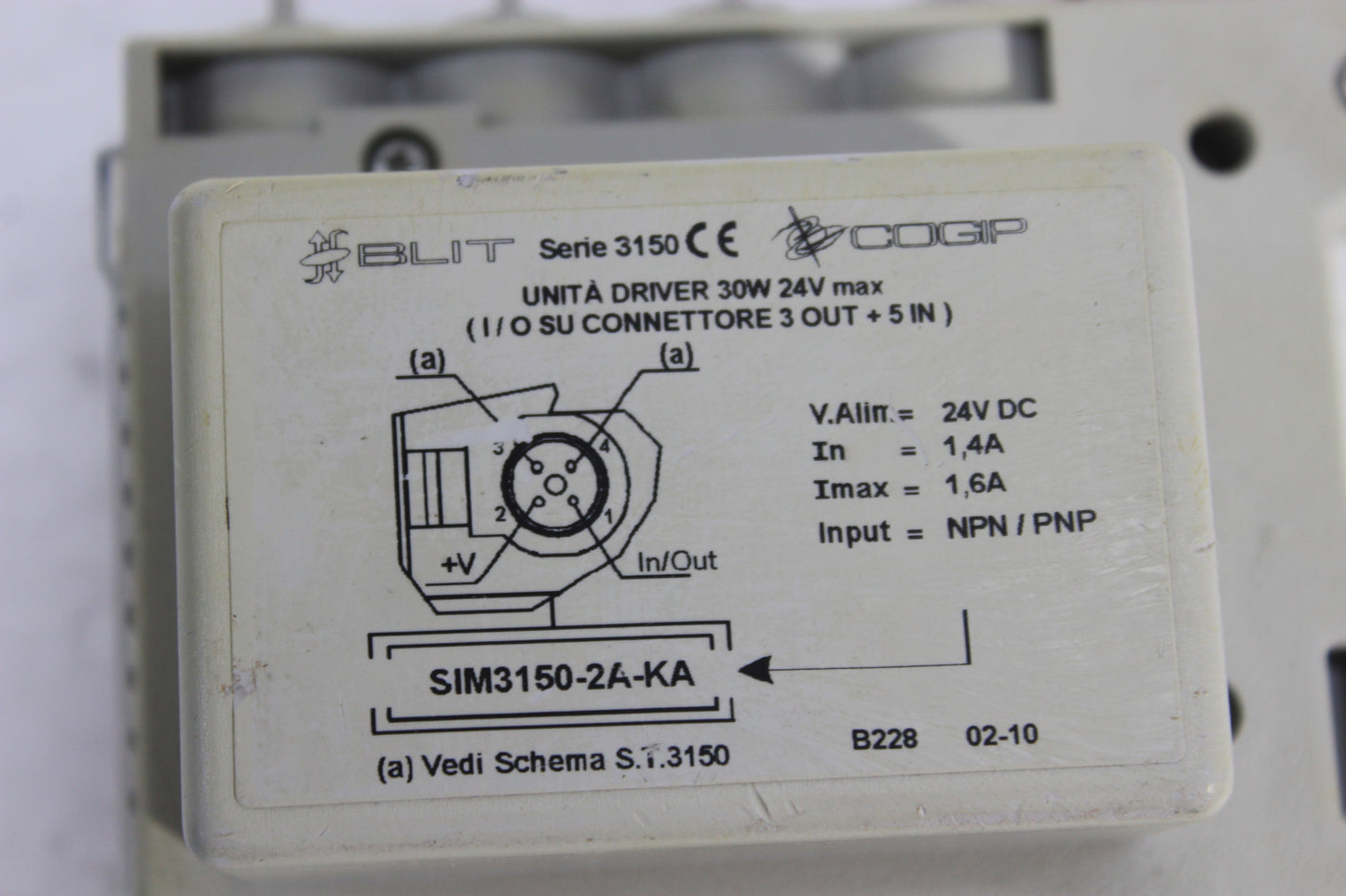 PREOWNED | BLIT COGIP | SIM3150-2A-KA |