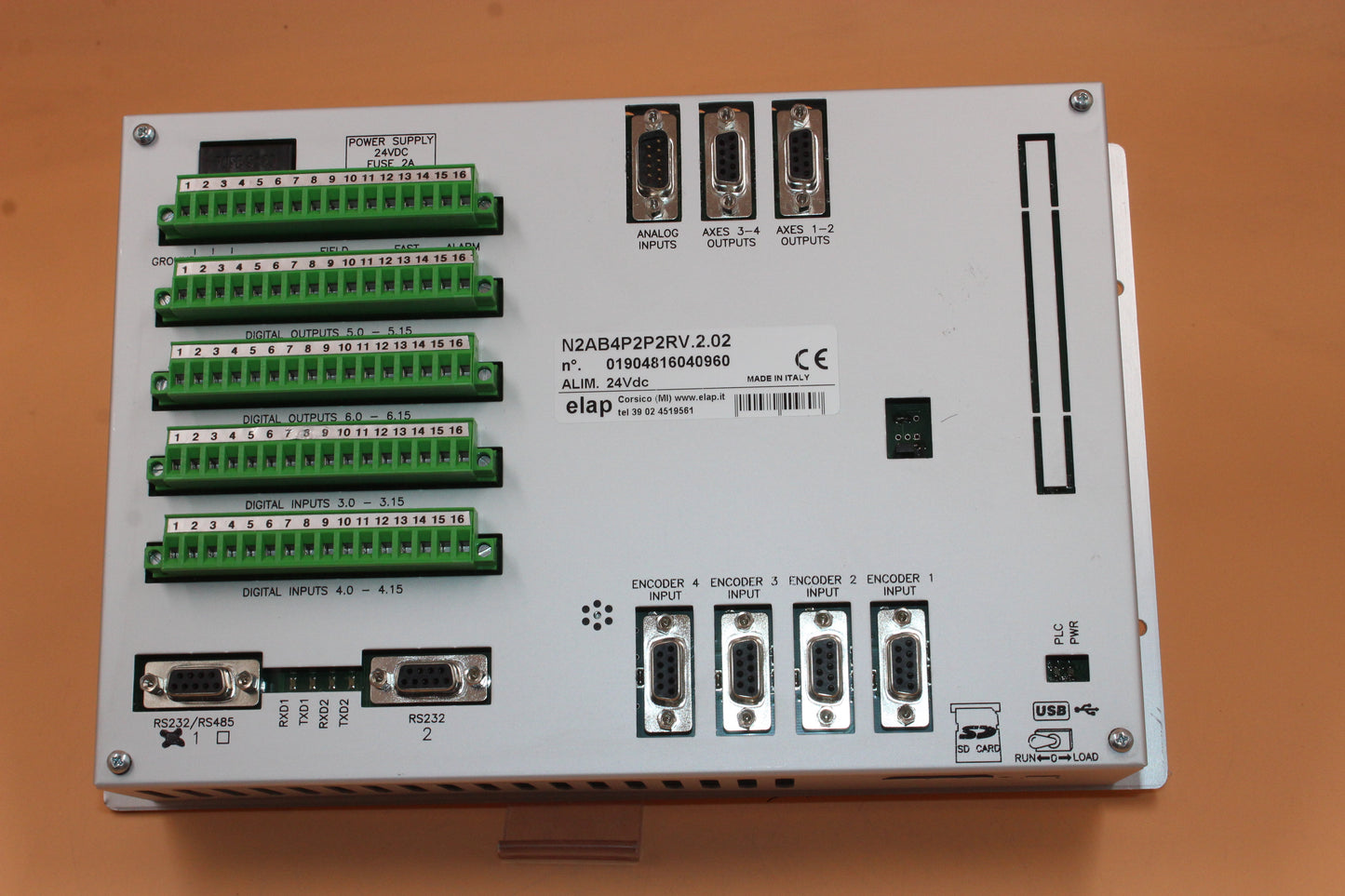 NEW NO BOX | elap | N2AB4P2P2RV.2.02 |