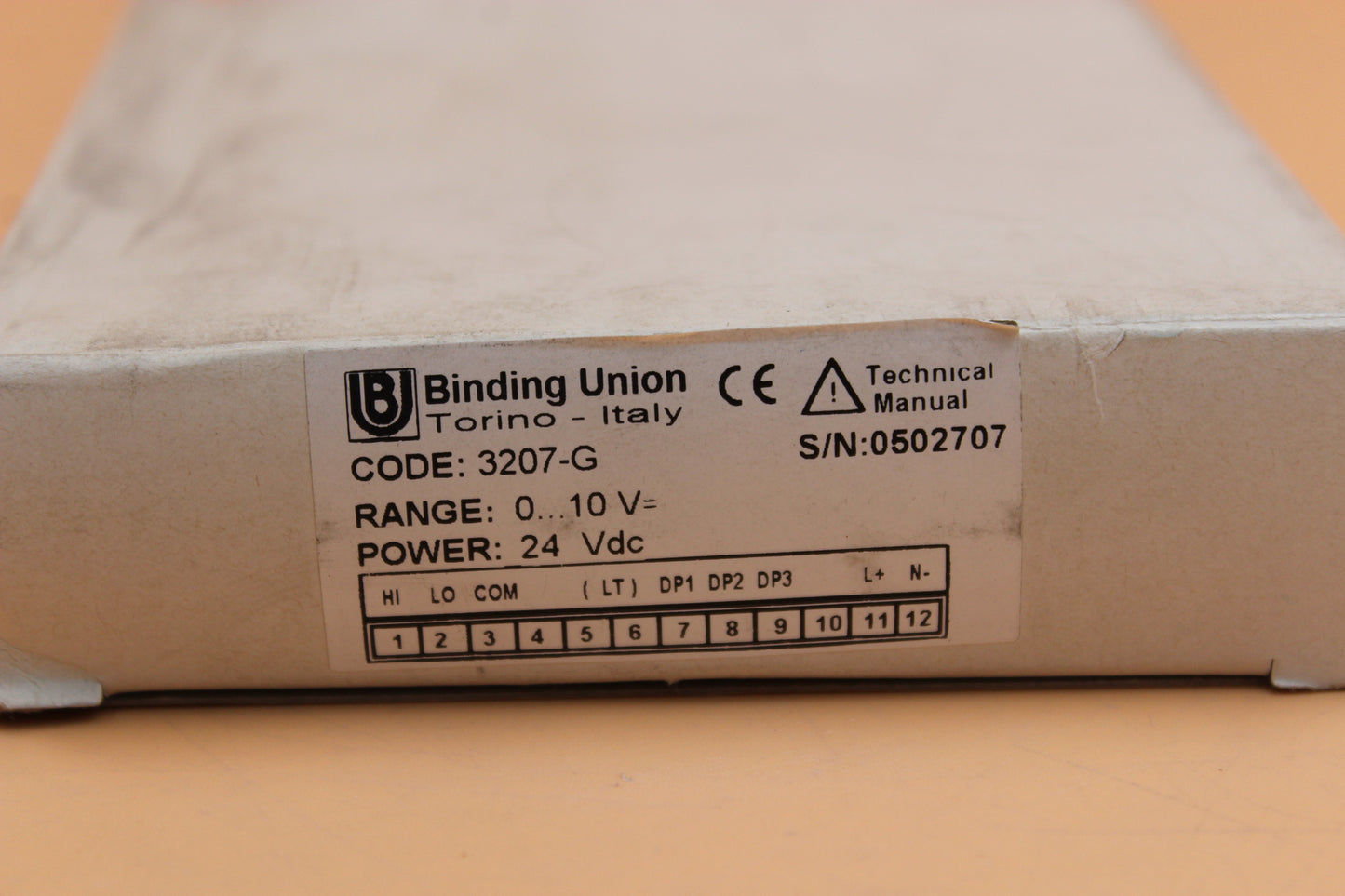 NEW | BINDING UNION | 3207-G |